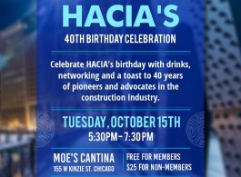 HACIA’s 40th Birthday Celebration at Moe’s Cantina!