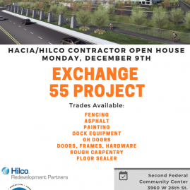 HACIA/Hilco Contractor Open House Exchange 55 Project