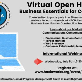 Virtual Open House: Business Essentials for Construction