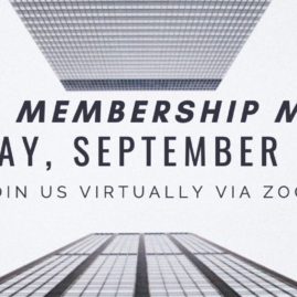 September Membership Meeting