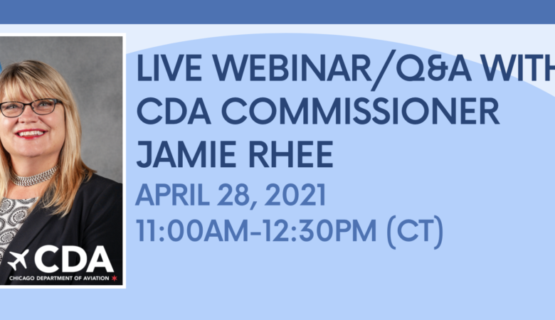 Live Webinar/Q&A With CDA Commissioner Jamie Rhee