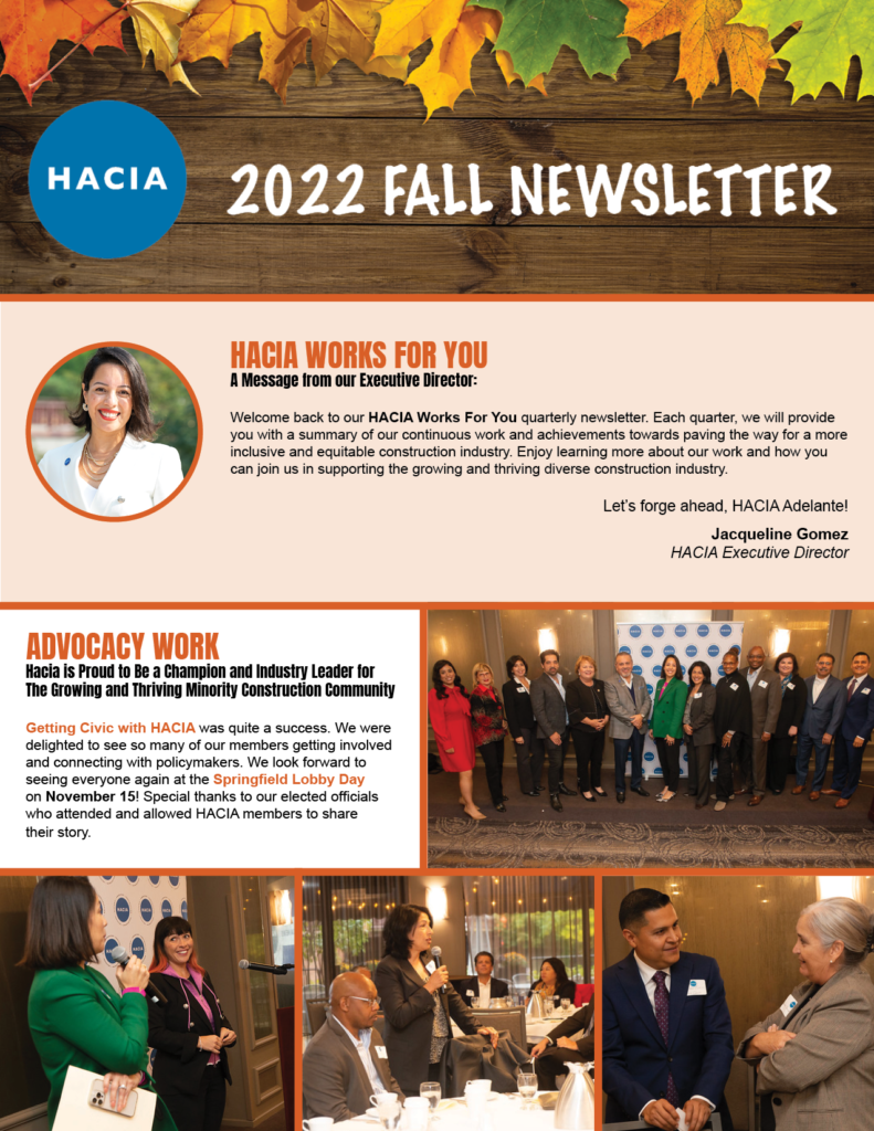 HACIA's Fall 2022 Newsletter - HACIA | HACIA